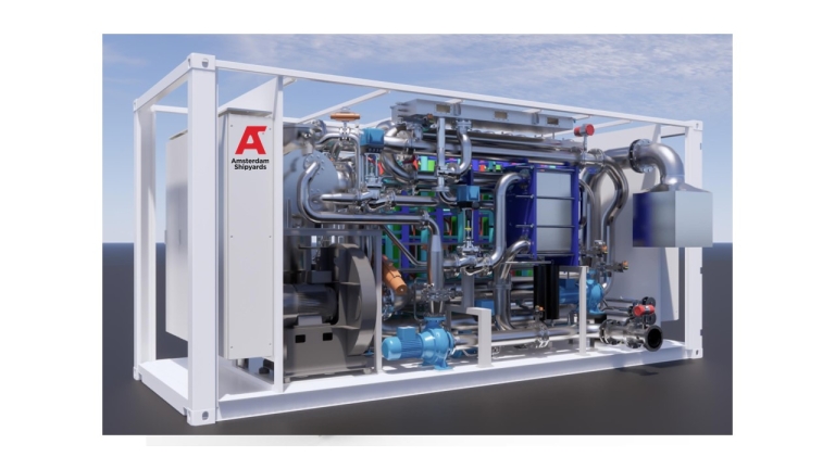 Containized 600kW fuel cell Containized 600kW fuel cell